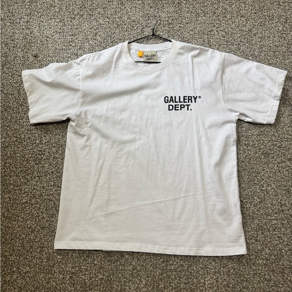Gallery Dept Other - Gallery Dept White Tee with Black Logo